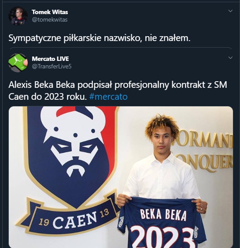 NAZWISKO nowego piłkarza SM Caen! :D